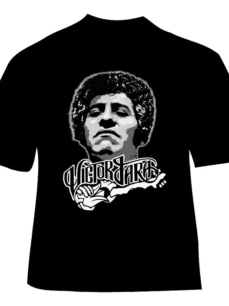 Polera Victor Jara - Ver 03 - Vale Gamess 1