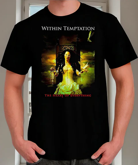 Polera Within Temptation - Ver 01 - The Heart Of Everything