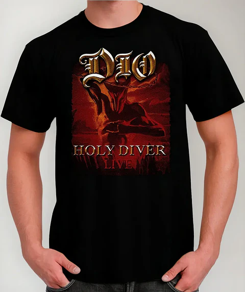 Polera Dio - Ver 16 - Holy Diver Live