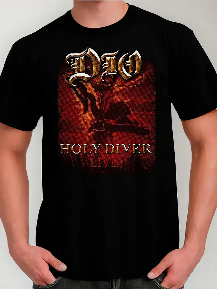 Polera Dio - Ver 16 - Holy Diver Live 1