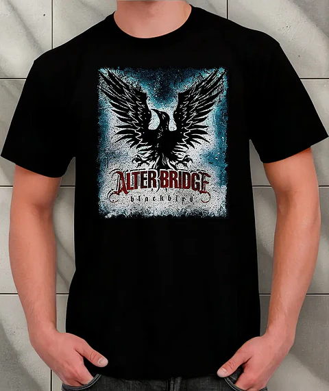 Polera Alter Bridge - Ver 01 - Blackbird