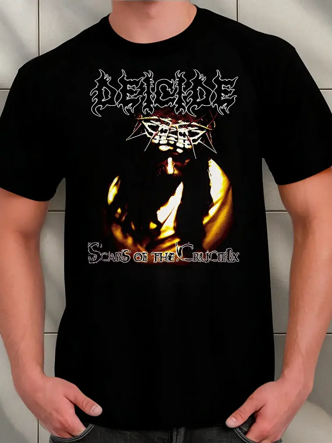 Polera Deicide - Ver 28 - Scars Of The Crucifix 1