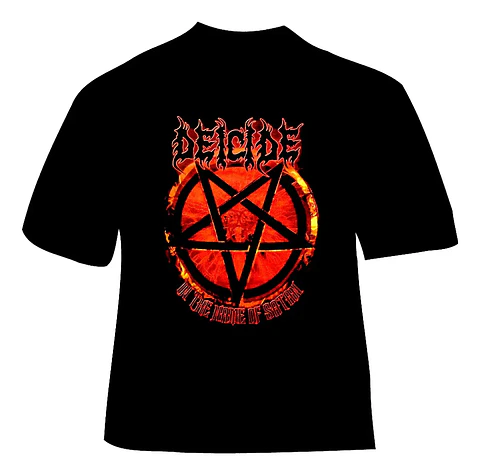 Polera Deicide - Ver 09 - In The Name Of Satan