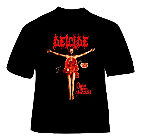 Polera Deicide - Ver 17 - Once Upon The Cross