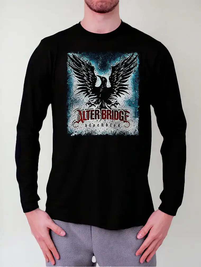 Polera Manga Larga Alter Bridge - Ver 01 - Blackbird 1