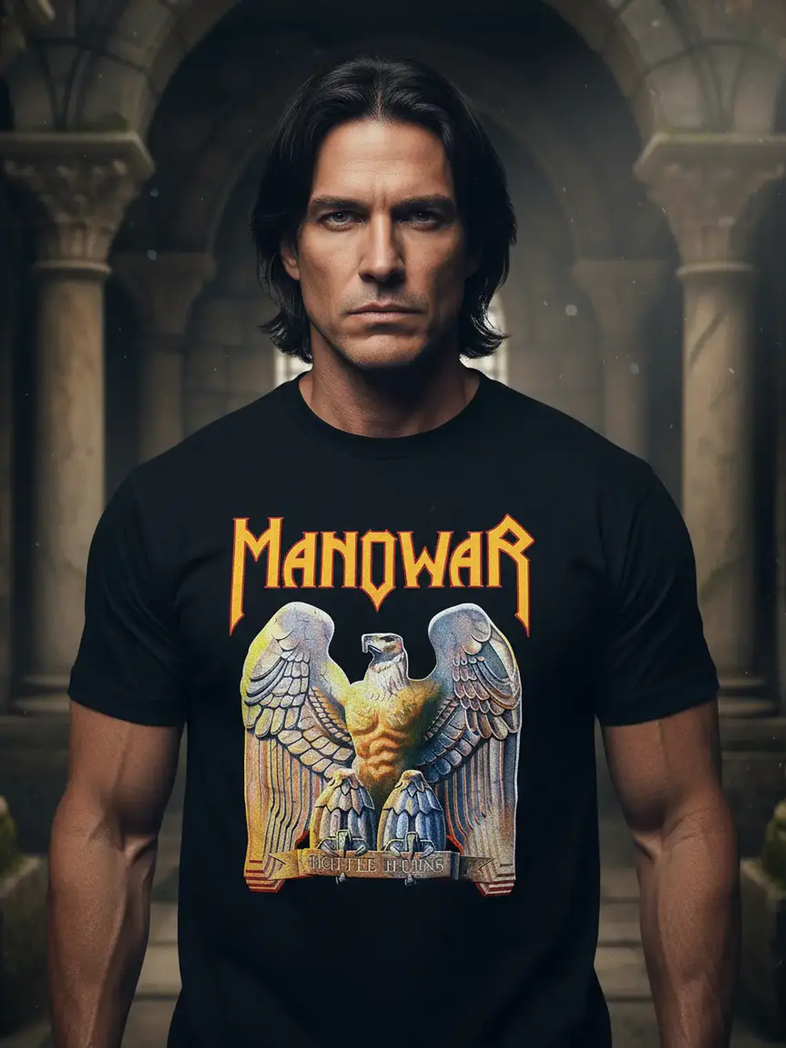 Polera Manowar - Ver 12 - Battle Hymns 1