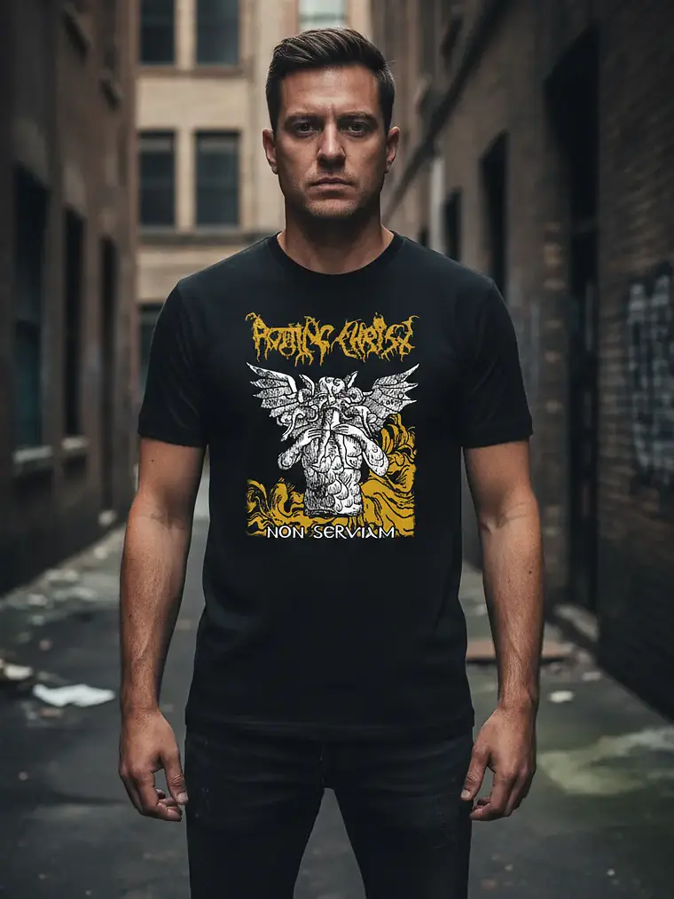 Polera Rotting Christ - Ver 01 - Non Serviam 1