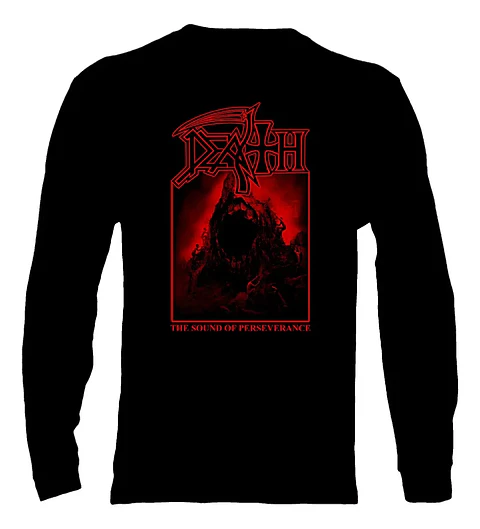 Polera Manga Larga Death - Ver 21 - The Sound Of Perseveranc