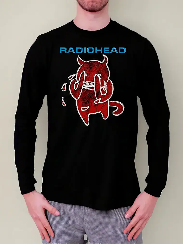Polera Manga Larga Radiohead - Ver 02 - Amnesiac 1