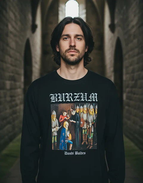 Polera Manga Larga Burzum - Ver 14 - Dauði Baldrs