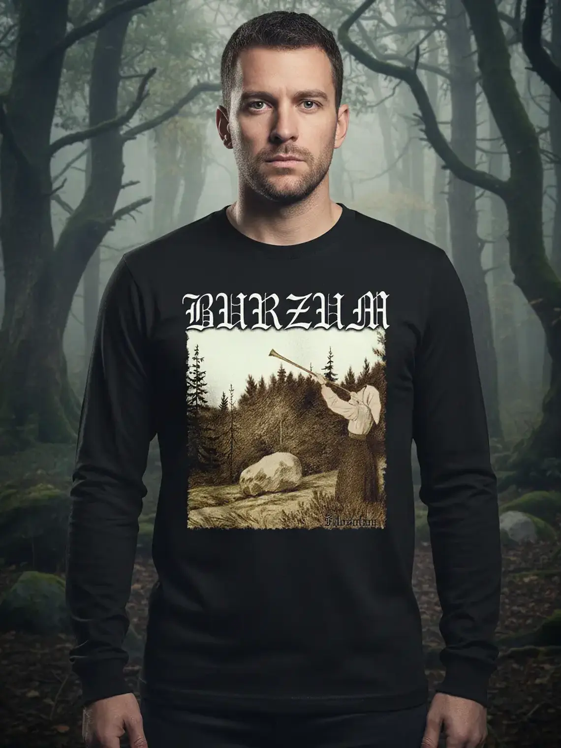 Polera Manga Larga Burzum - Ver 17 - Filosofem 1