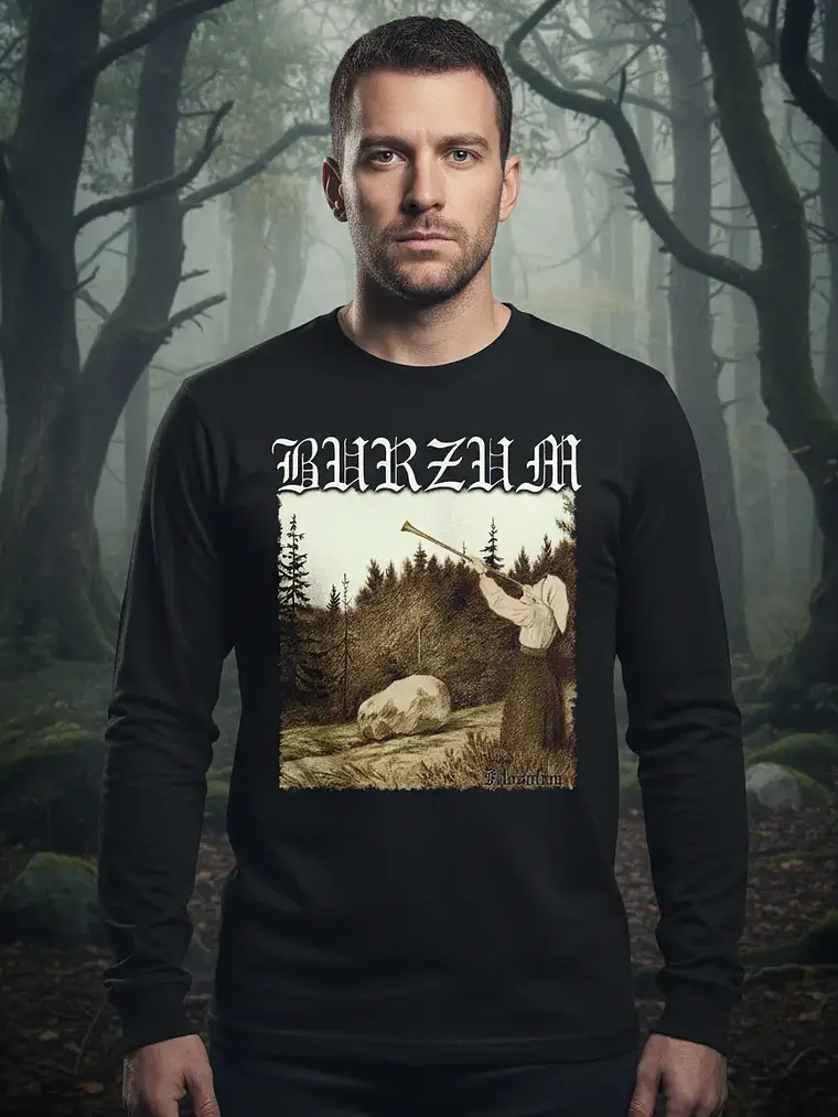 Polera Manga Larga Burzum - Ver 17 - Filosofem 1