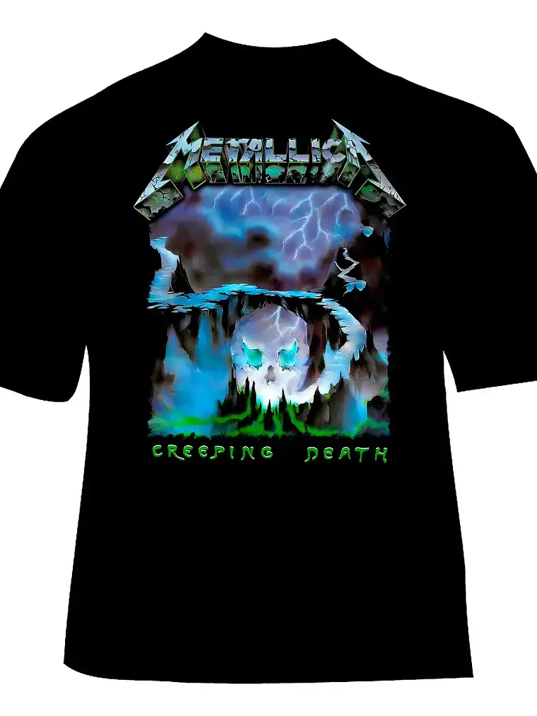 Polera Metallica - Ver 29 - Creeping Death 1