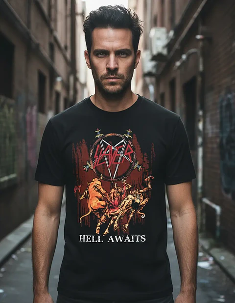 Polera Slayer - Ver 20 - Hell Awaits
