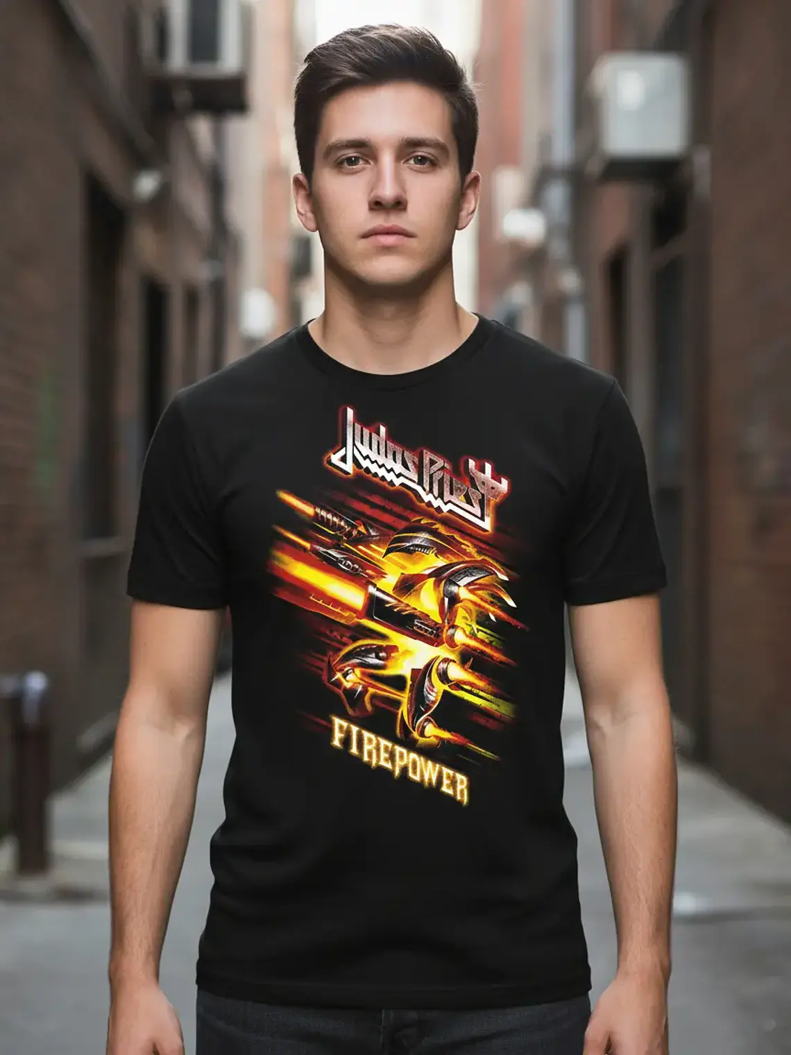 Polera Judas Priest - Ver 16 - Firepower 1