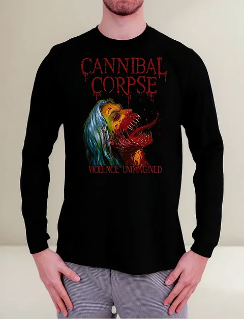 Polera Manga Larga Cannibal Corpse - Ver 05 - Violence Unima