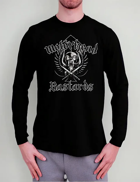 Polera Manga Larga Motorhead - Ver 14 - Bastards