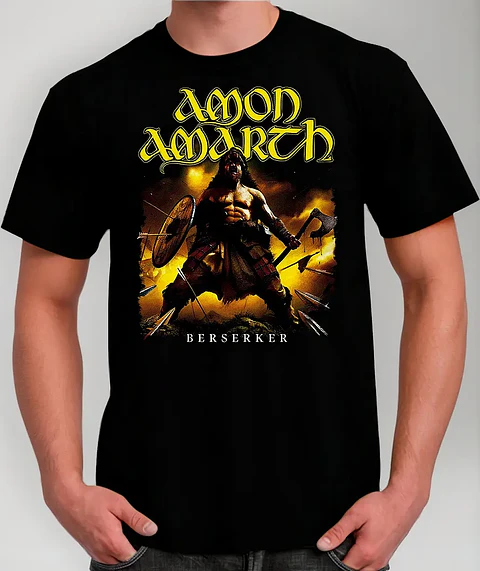 Polera Amon Amarth - Ver 03 - Berserker