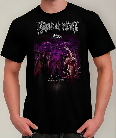 Polera Cradle Of Filth - Ver 10 - Midian