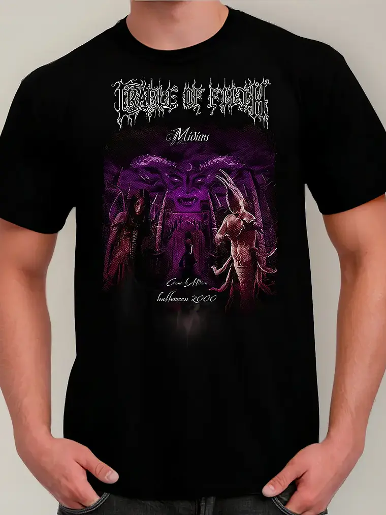 Polera Cradle Of Filth - Ver 10 - Midian 1