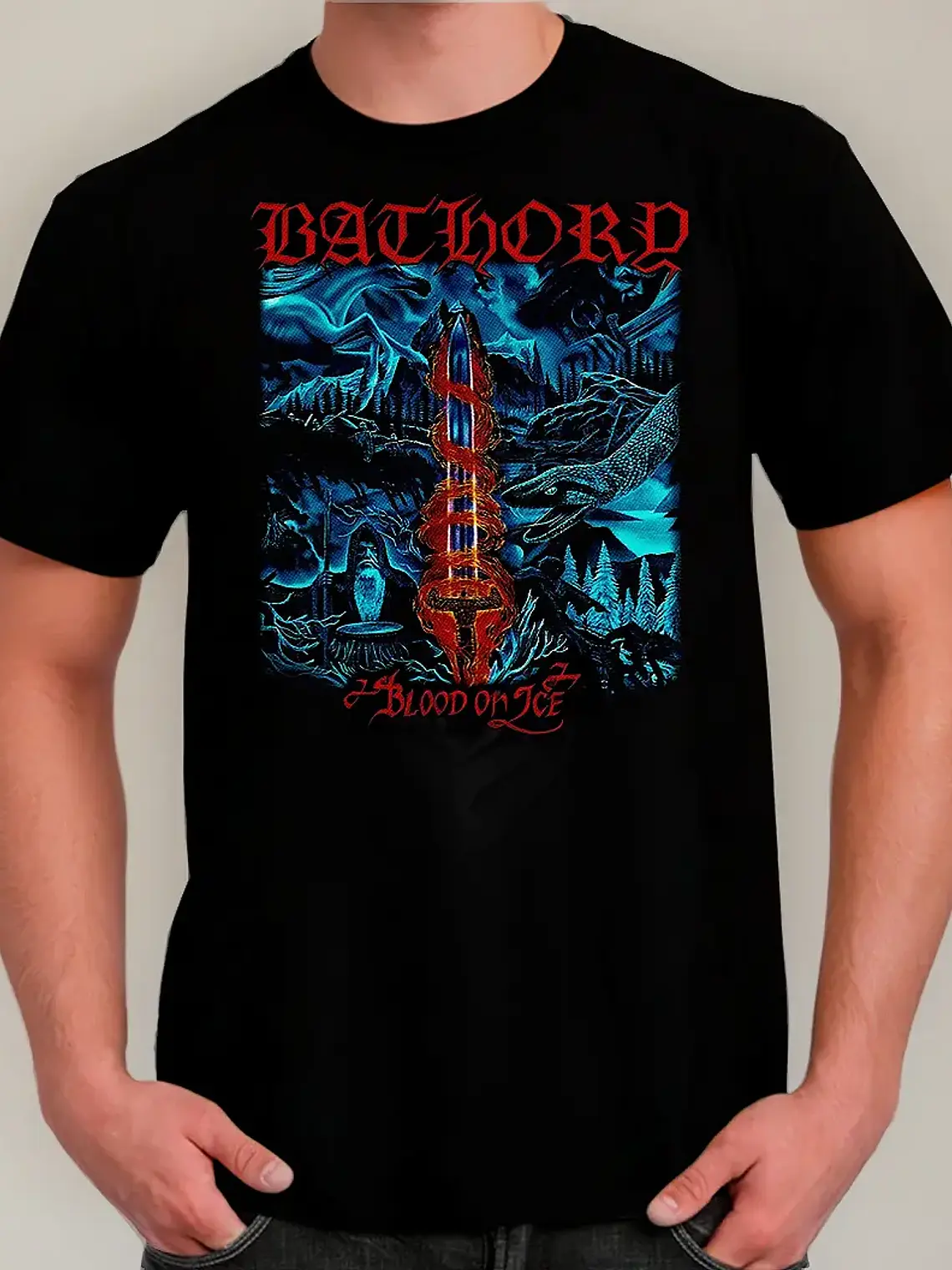 Polera Bathory - Ver 05 - Blood On Ice 1