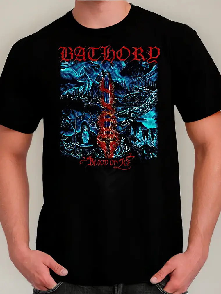 Polera Bathory - Ver 05 - Blood On Ice 1