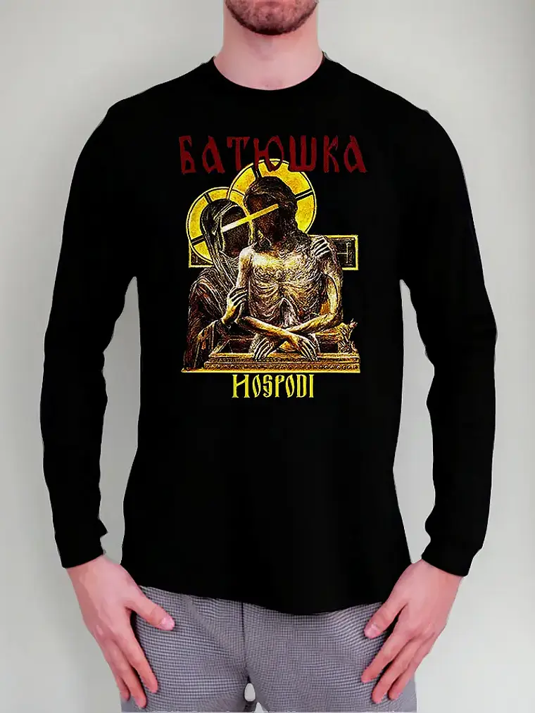 Polera Manga Larga Batushka - Ver 03 - Hospodi 1