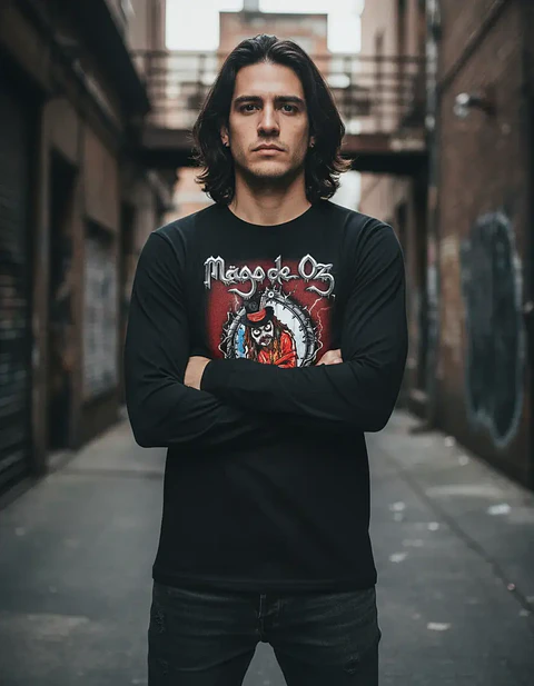 Polera Manga Larga Mago De Oz - Ver 25 - El Sombrerero Loco