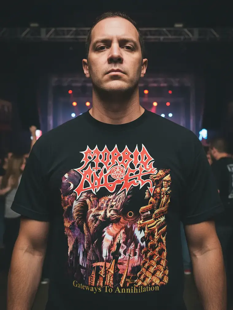 Polera Morbid Angel - Ver 24 - Gateways To Annihilation 1