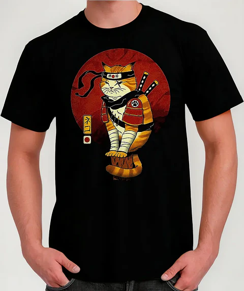 Polera Gato - Ver 06 - Michi - Vale Gamess