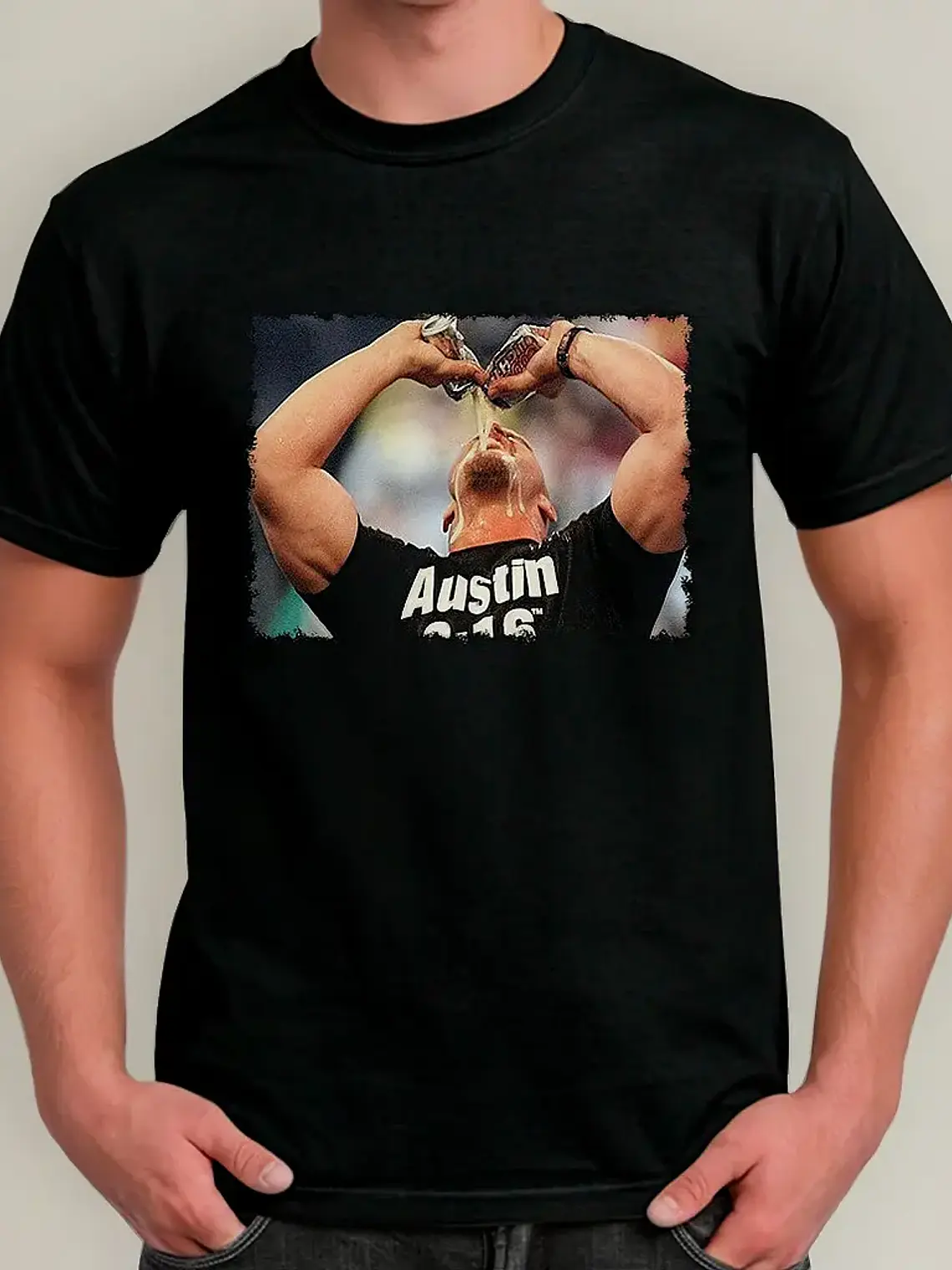 Polera Austin Wwe - Ver 02 - Vale Gamess 1
