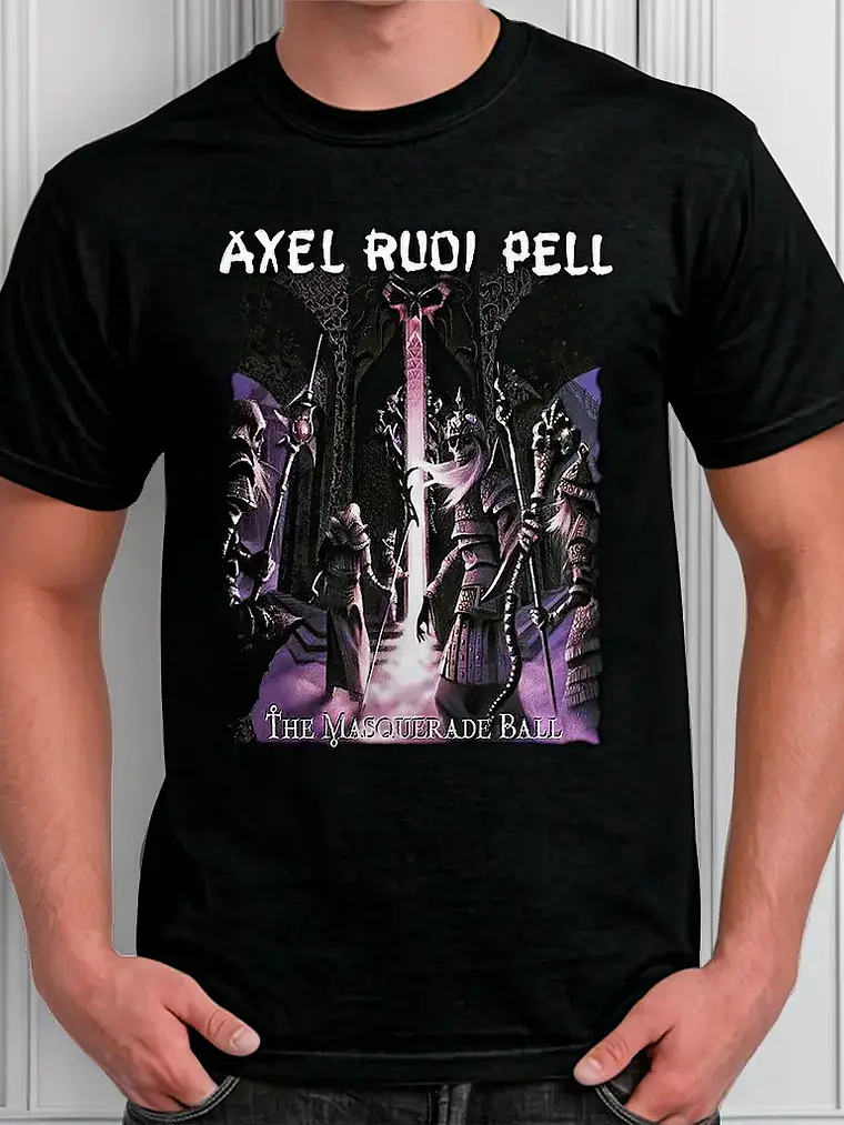Polera Axel Rudi Pell - Ver 02 - The Masquerade Ball 1