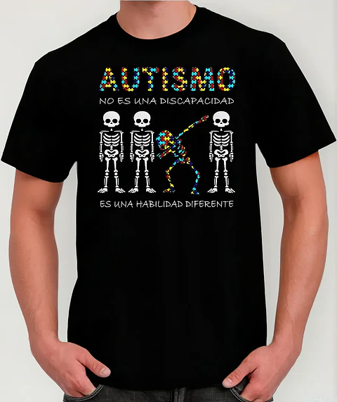 Polera Autismo - Ver 02 - Vale Gamess