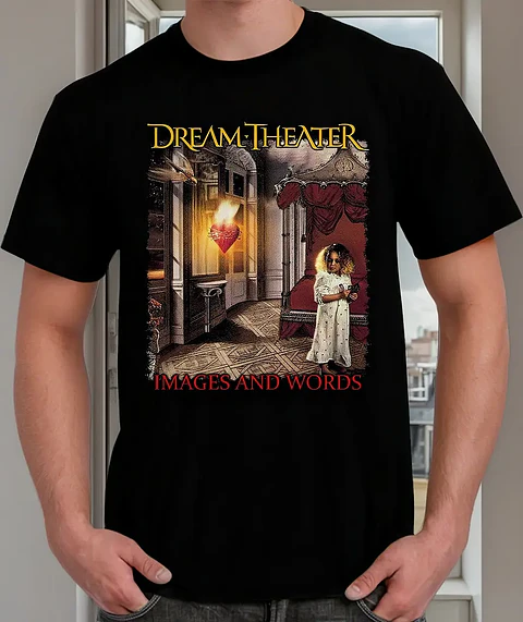 Polera Dream Theater - Ver 17 - Images And Words