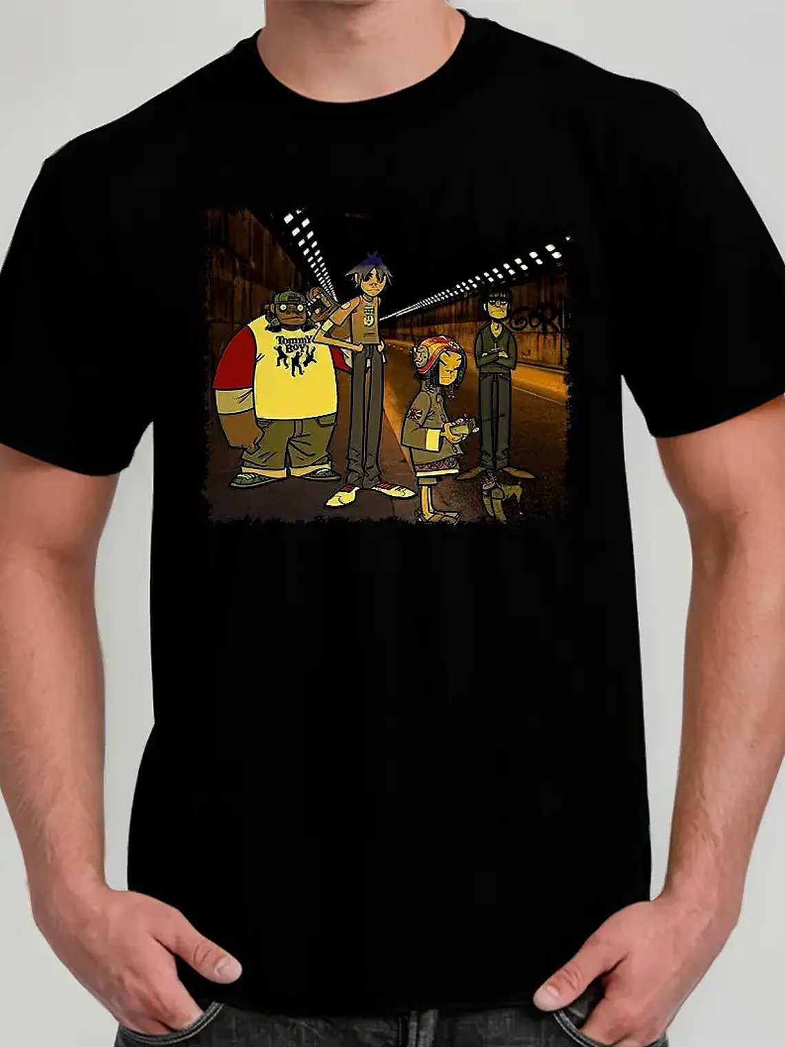 Polera Gorillaz - Ver 15 - Vale Gamess 1