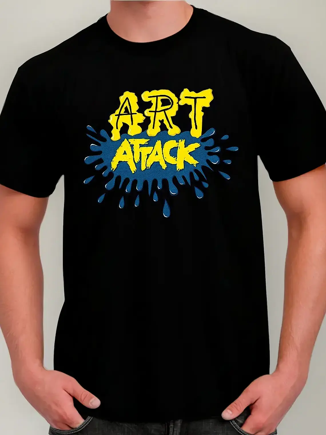 Polera Art Attack - Ver 01 - Vale Gamess 1