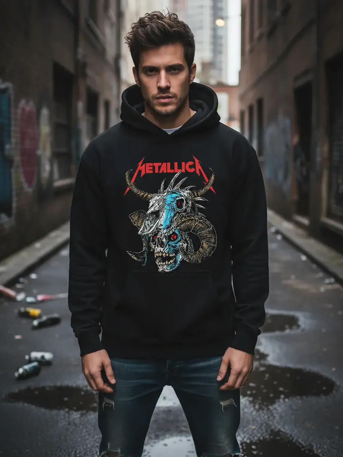 Poleron Metallica - Ver 41 - Calaveras 1