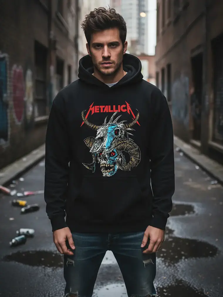 Poleron Metallica - Ver 41 - Calaveras 1