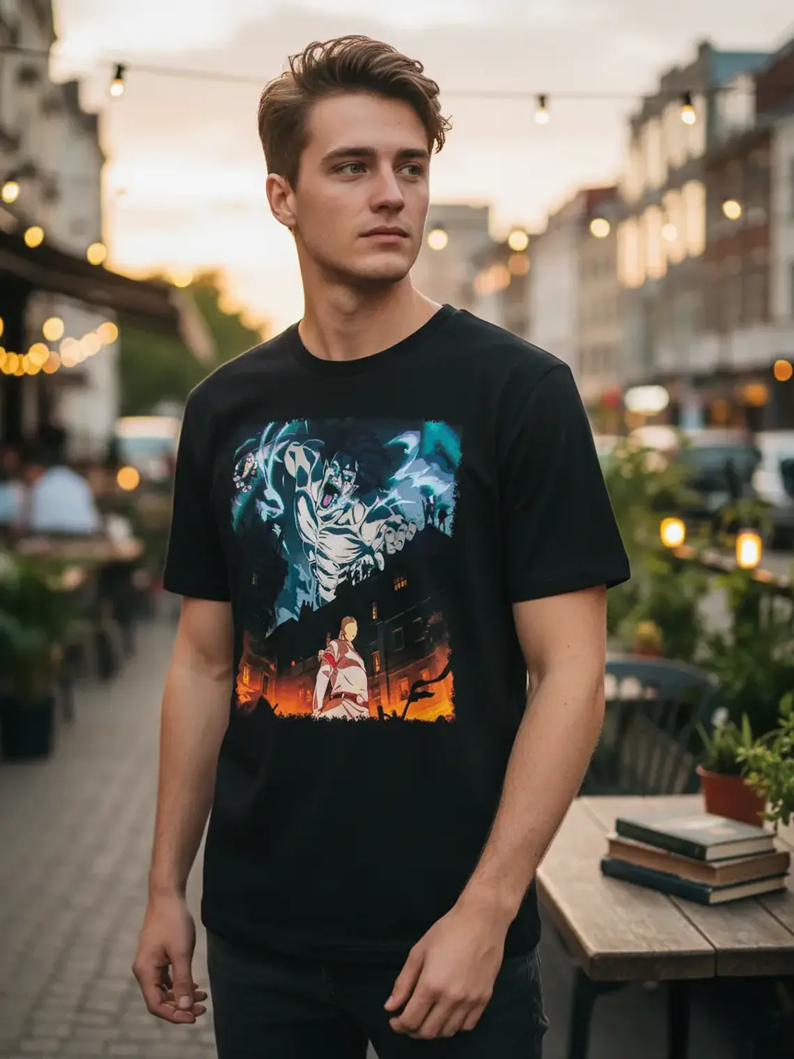 Polera Attack On Titan: Ataque De Titanes - Ver 01 1