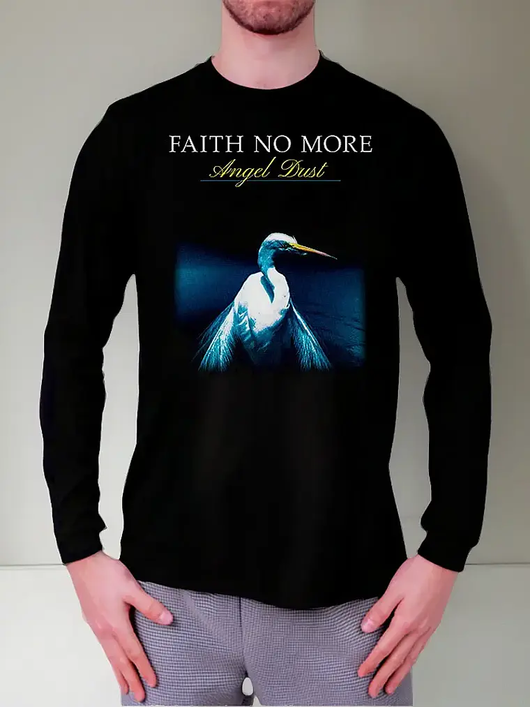 Polera Manga Larga Faith No More - Ver 01 - Angel Dust 1