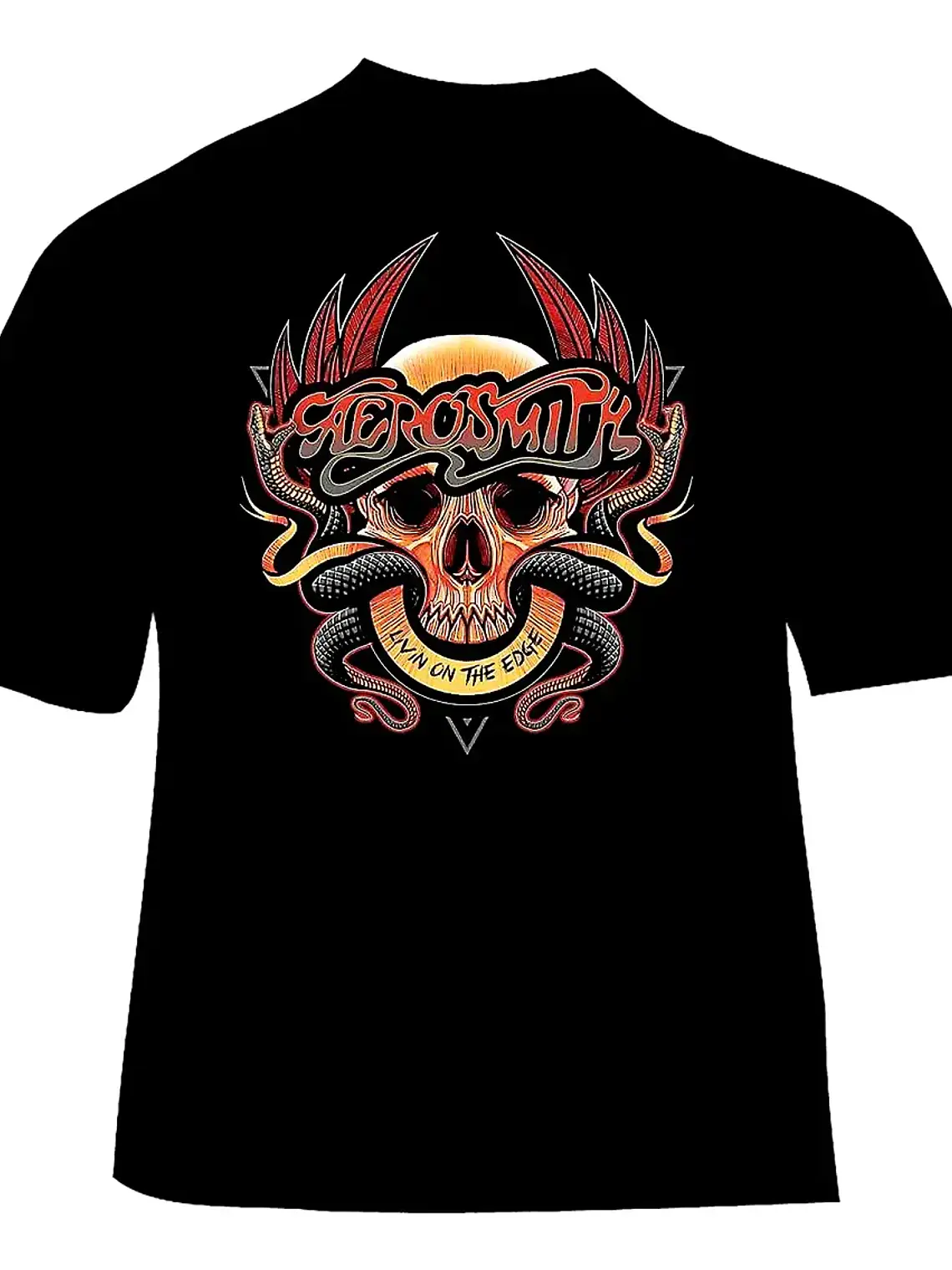 Polera Aerosmith - Ver 01 - Livin On The Edge 1