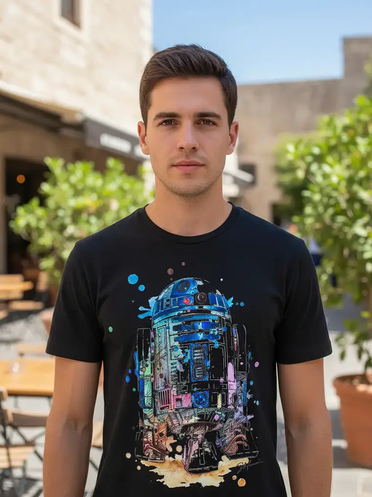 Polera Star Wars - Ver 06 - R2 D2 1