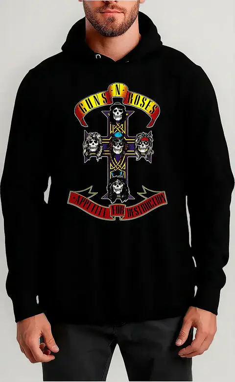 Poleron Guns N' Roses - Ver 08 - Appetite For Destruction