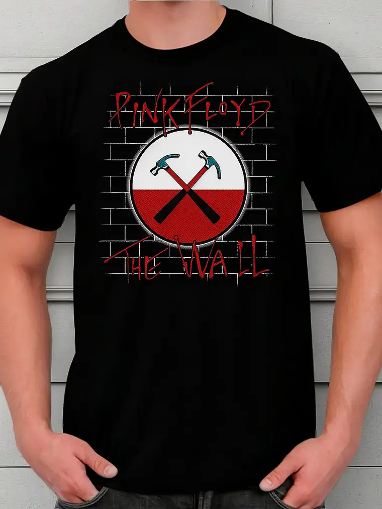 Polera Pink Floyd - Ver 13 - The Wall 1