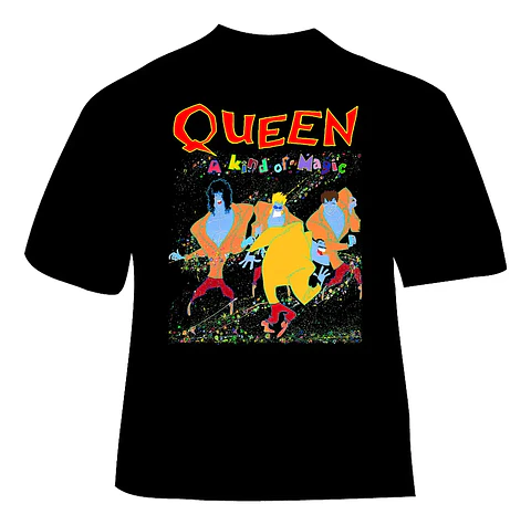 Polera Queen - Ver 02 - A Kind Of Magic