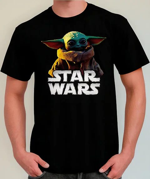 Polera Star Wars - Ver 13 - Baby Yoda