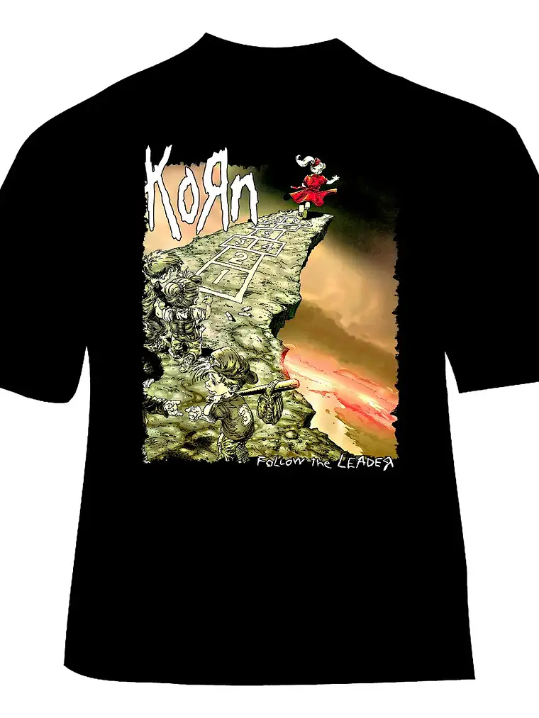Polera Korn - Ver 02 - Follow The Leader 1