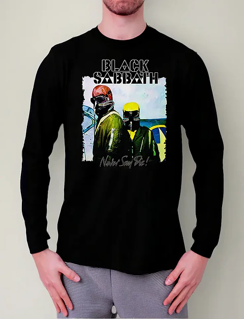 Polera Manga Larga Black Sabbath - Ver 05 - Never Say Die!