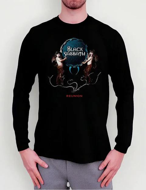 Polera Manga Larga Black Sabbath - Ver 16 - Reunion
