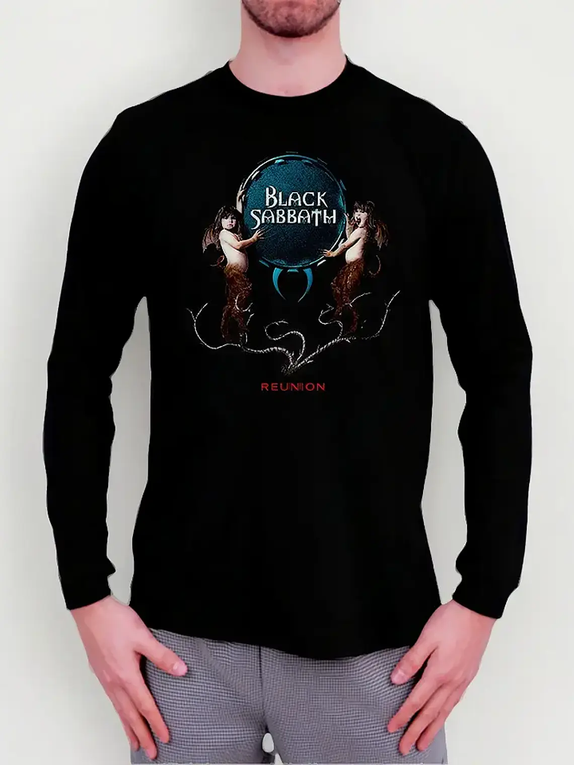 Polera Manga Larga Black Sabbath - Ver 16 - Reunion 1